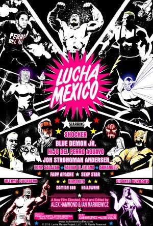 lucha mexico poster